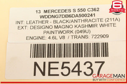 11-19 Mercedes W221 S550 GL450 GL550 Engine Motor Oil Pump 2781810547 OEM