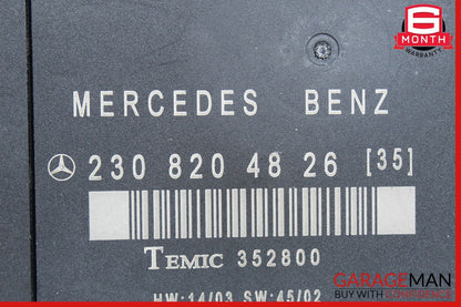 03-08 Mercedes R230 SL500 Front Right Passenger Side Door Control Module Unit
