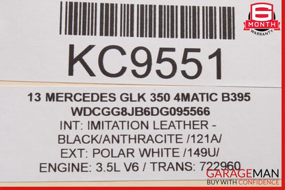 08-18 Mercedes GLK350 C300 E550 C300 Rear Right Side Door Control Module Unit