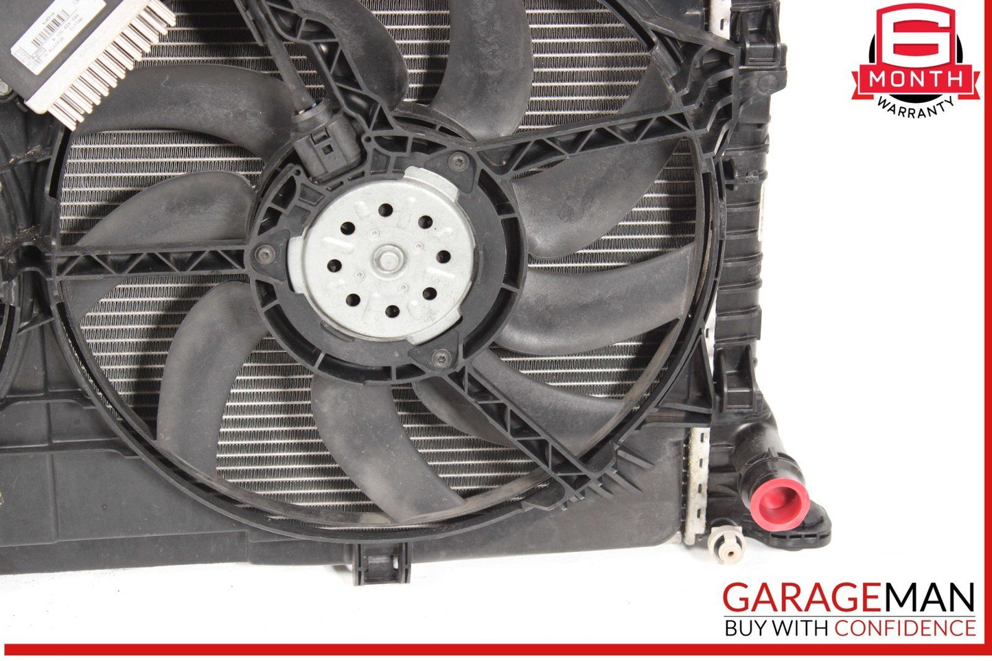 12-18 Audi A6 A7 Engine Radiator Condenser Cooler Fan Assembly OEM