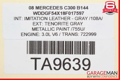 05-11 Mercedes W204 C300 SLK350 C350 Engine Motor Oil Filter Cooler Housing