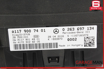 14-18 Mercedes W117 CLA250 Instrument Cluster Speedometer Odometer Gauge OEM