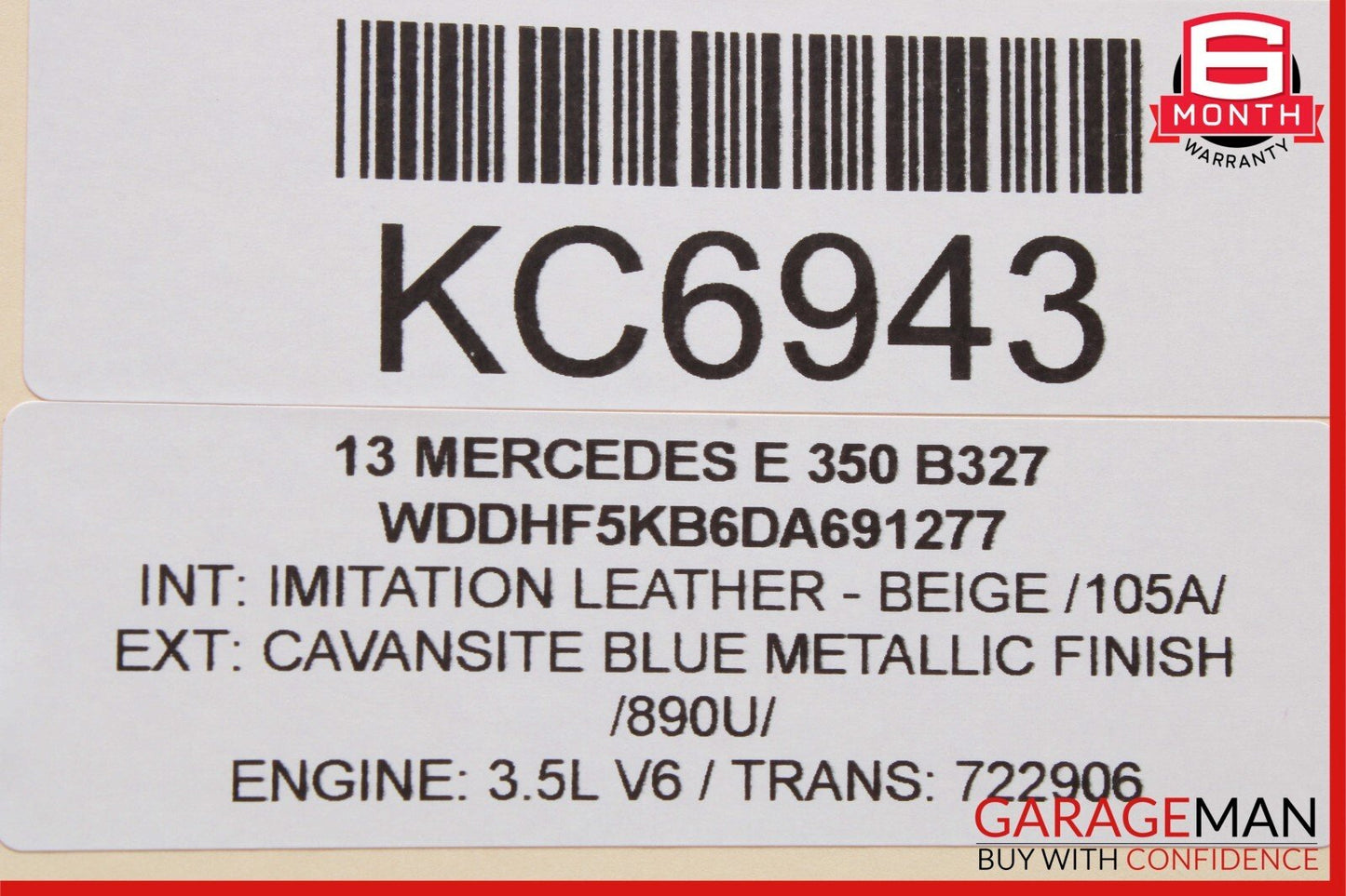 08-18 Mercedes W204 C250 CLS550 C300 Rear Left Side Door Control Module Unit