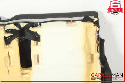 14-17 Audi SQ5 Rear Left Bottom Lower Seat Cushion Black OEM