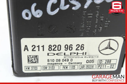 03-11 Mercedes CLS500 E350 Anti Theft Security Alarm Control Controller Module