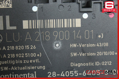 08-15 Mercedes W204 C250 Rear Left Driver Side Door Control Module Q1 OEM