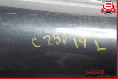 08-14 Mercedes W204 C300 AMG Sport Sedan Left Side Skirt Moulding Tenorite Gray