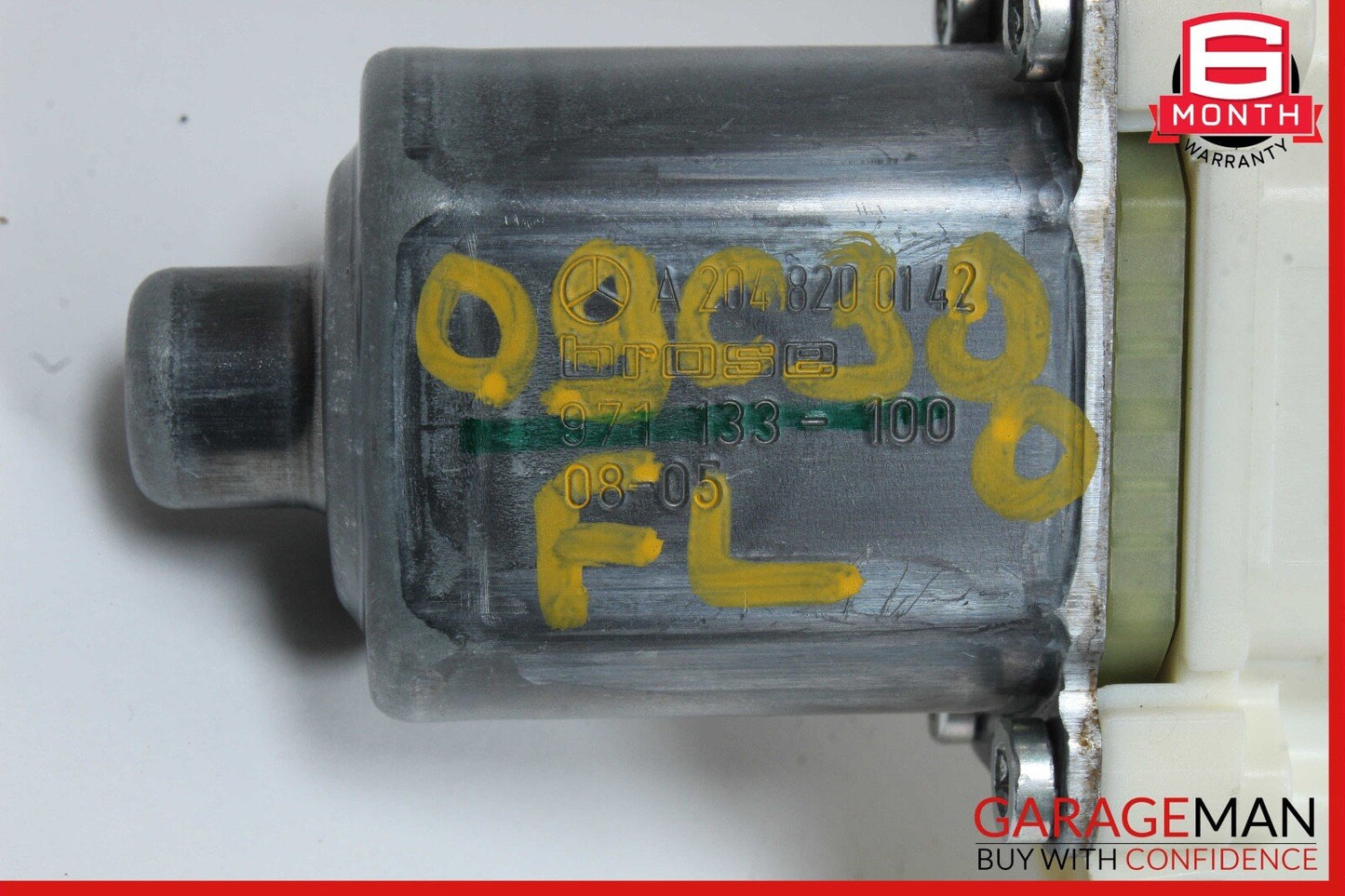08-14 Mercedes W204 C300 Front Left Driver Side Door Window Regulator Motor OEM