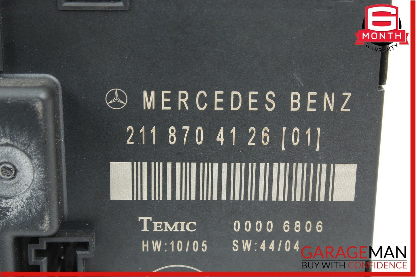 03-09 Mercedes W211 E350 E500 E550 Rear Right Side Door Control Module OEM