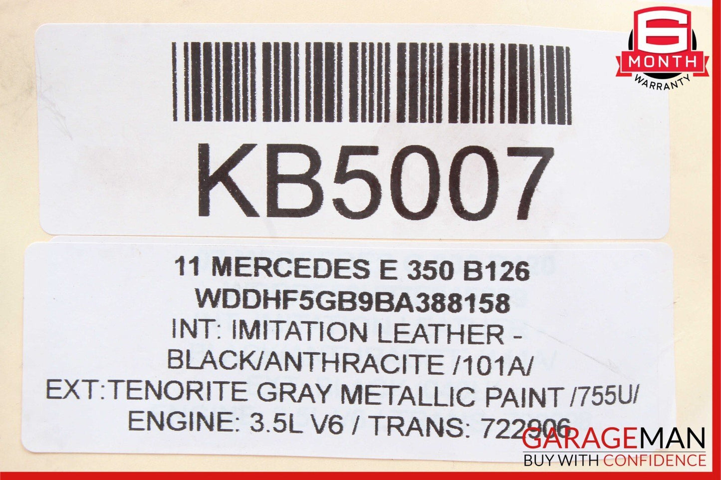 08-18 Mercedes W204 C250 SLK350 E400 Front Left Side Door Control Module OEM