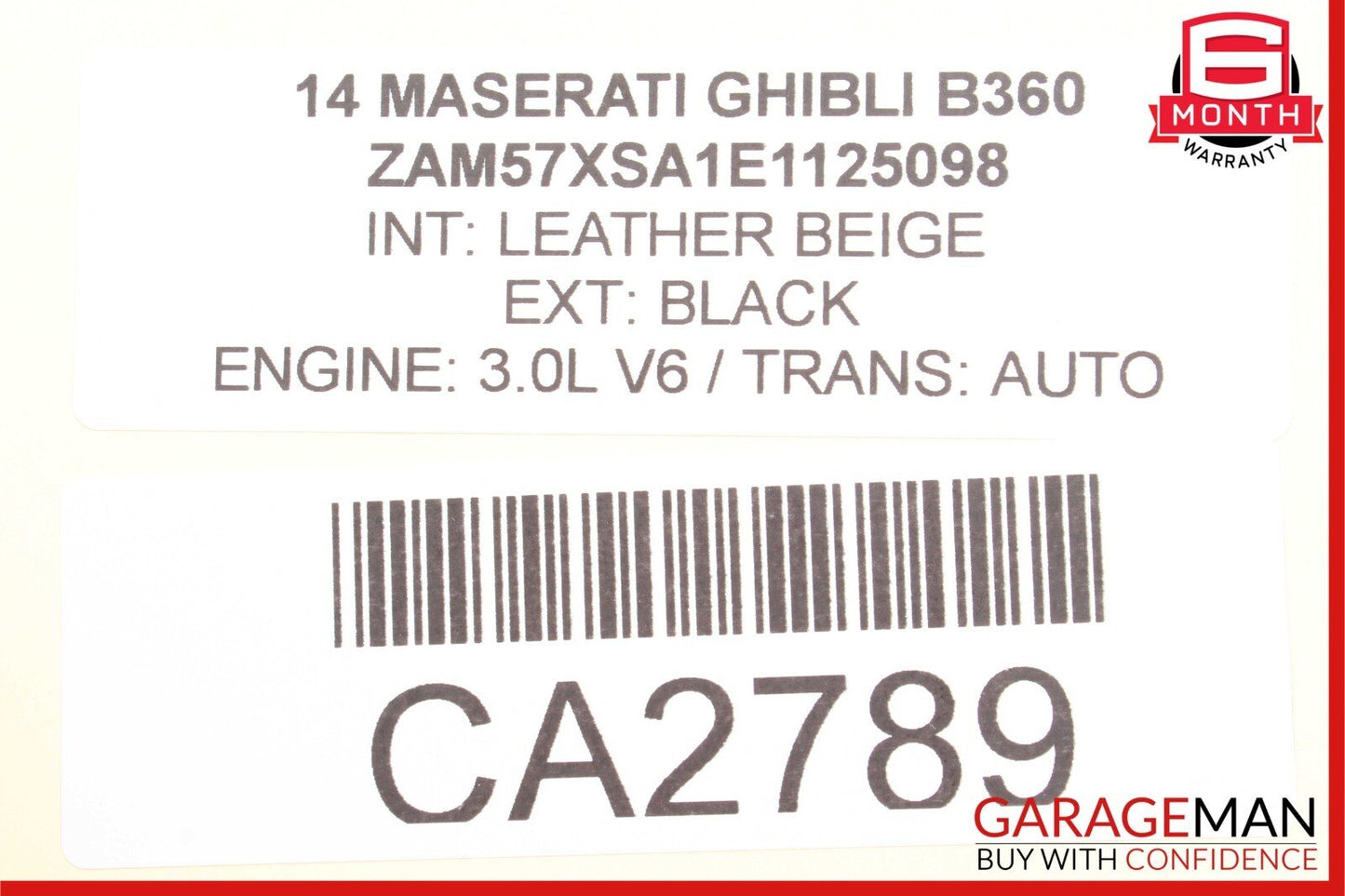 14-17 Maserati Ghibli Gauge Dash Speedometer Trim Pad Cover Black OEM