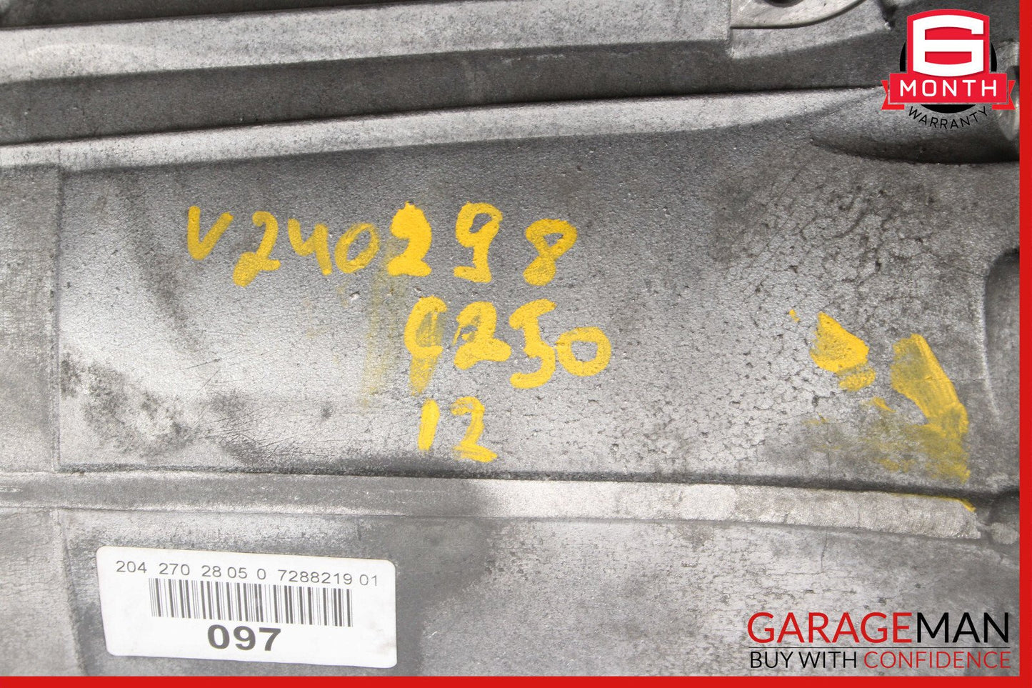12-15 Mercedes W204 C250 SLK250 722.9 7G Automatic Transmission 722.997 OEM