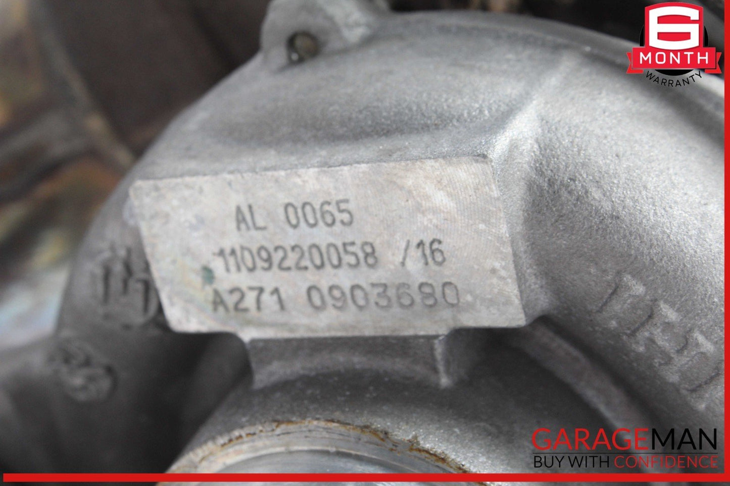 12-15 Mercedes W204 C250 SLK250 1.8L Turbo Turbocharger Manifold Assembly OEM
