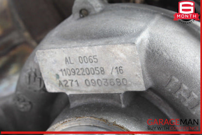 12-15 Mercedes W204 C250 SLK250 1.8L Turbo Turbocharger Manifold Assembly OEM