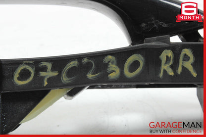 05-07 Mercedes W203 C230 C280 C55 AMG Rear Right Side Exterior Door Handle Black