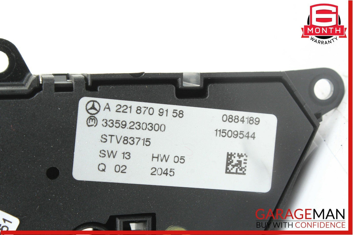07-13 Mercedes W221 S550 CL550 Front Right Seat Control Switch OEM