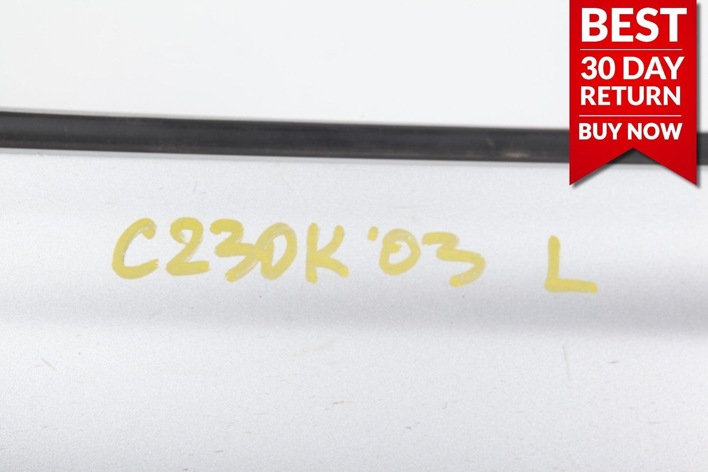 02-05 Mercedes W203 C230 C320 Coupe Left Side Skirt Rocker Panel Molding Silver