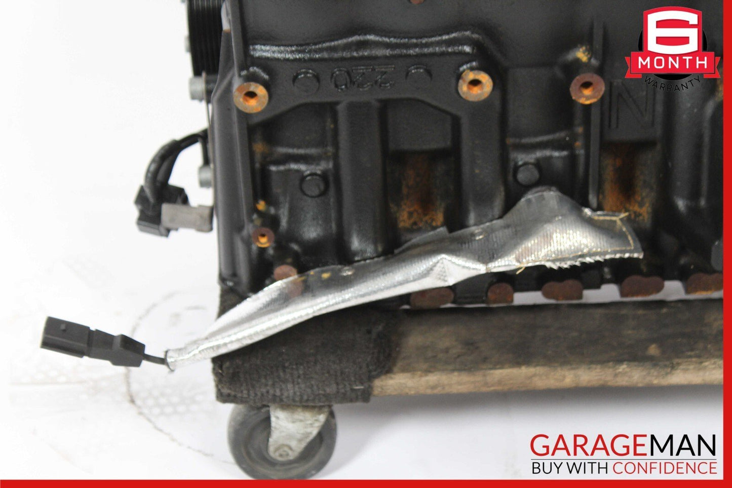 11-18 Porsche Cayenne 3.6L V6 Engine Motor Cylinder Block Assembly OEM
