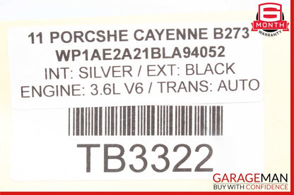 11-18 Porsche Cayenne 958 Front Right Passenger Spindle Knuckle Hub Bearing OEM