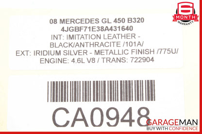 06-13 Mercedes R350 GL450 ML350 Panoramic Sunroof Sun Roof Motor 1648201442
