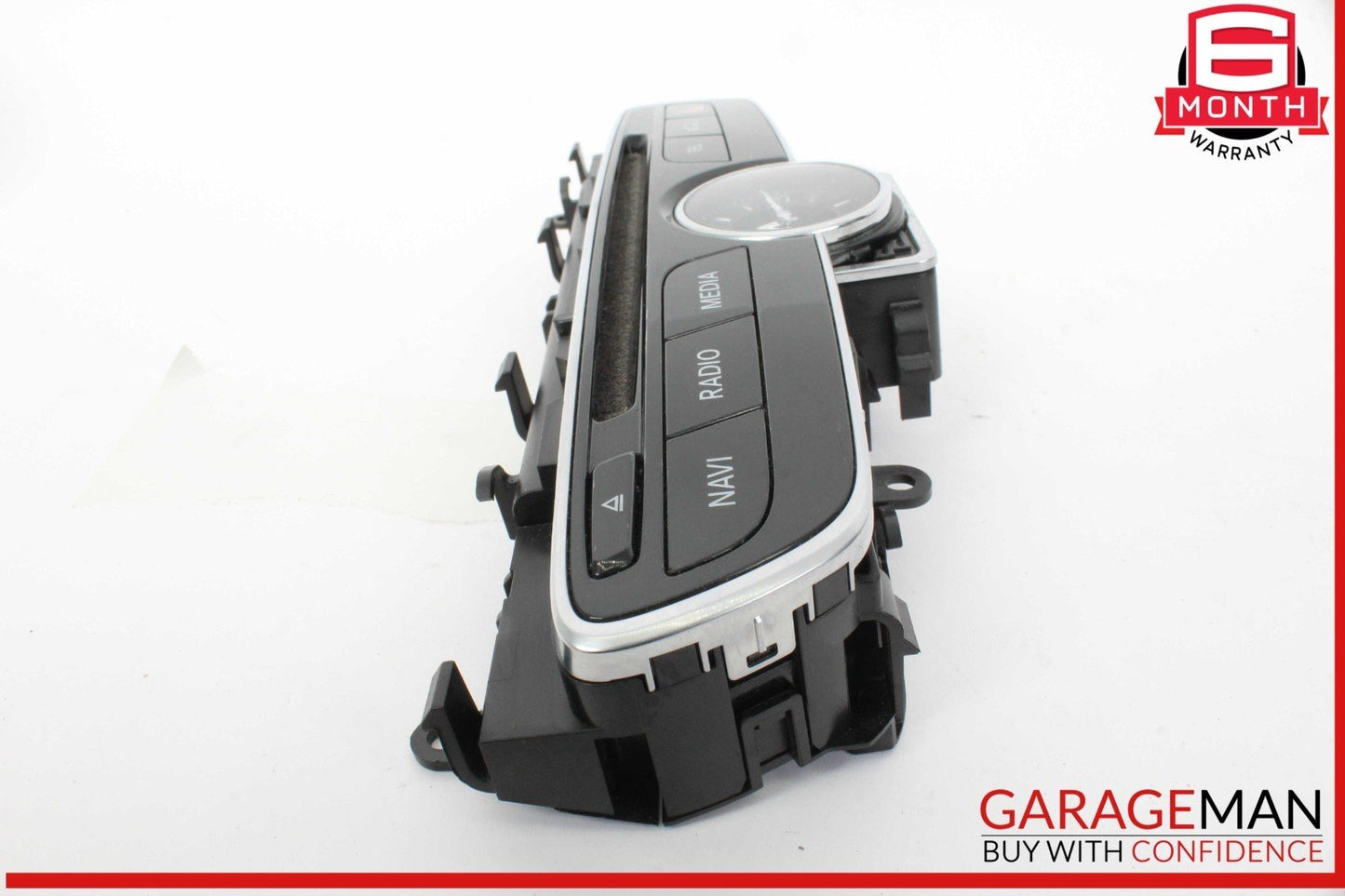 15-18 Mercedes W205 C300 Center Dashboard Hazard Control Switch w/ Clock Assy