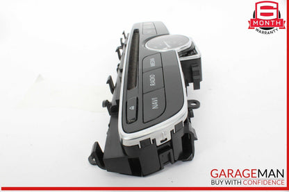 15-18 Mercedes W205 C300 Center Dashboard Hazard Control Switch w/ Clock Assy