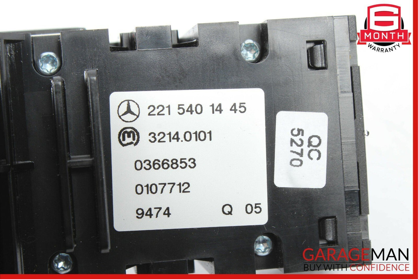 07-14 Mercedes CL600 S550 S63 AMG Electronic Parking Button Switch Controller