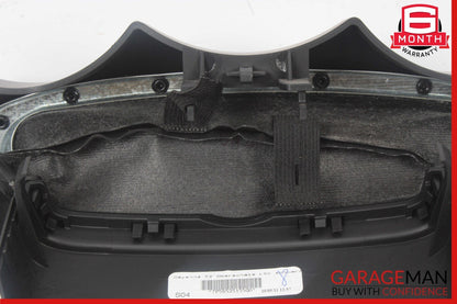 11-18 Porsche Cayenne 958 E-Hybrid Steering Column Cover Trim Black OEM