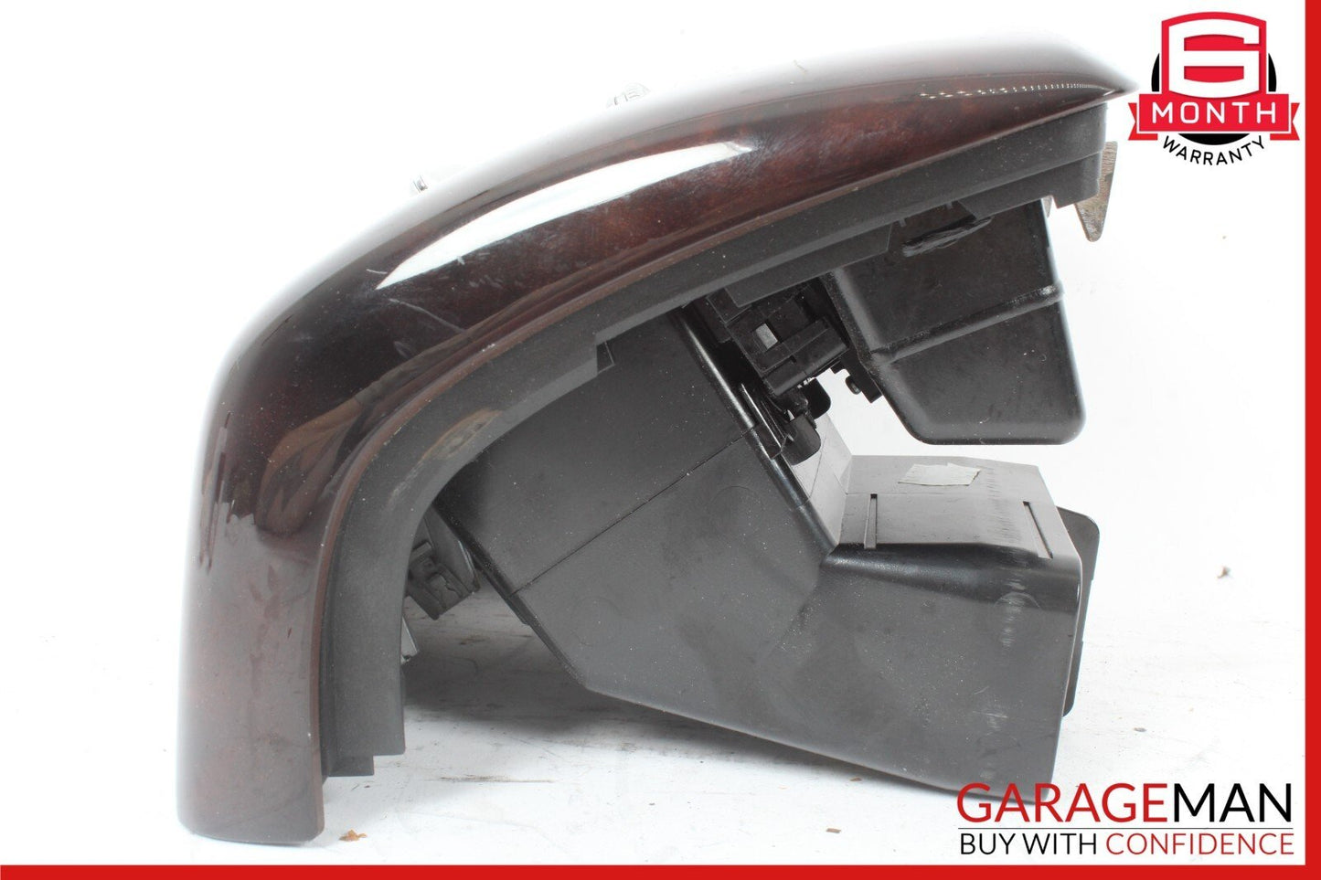 07-13 Mercedes W221 S550 Rear Center Console AC A/C Air Vent Trim Panel Wood OEM
