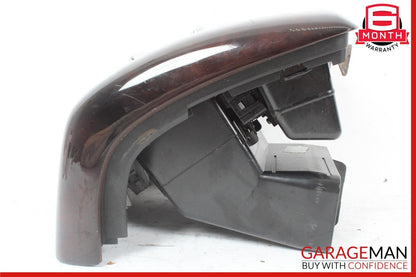 07-13 Mercedes W221 S550 Rear Center Console AC A/C Air Vent Trim Panel Wood OEM