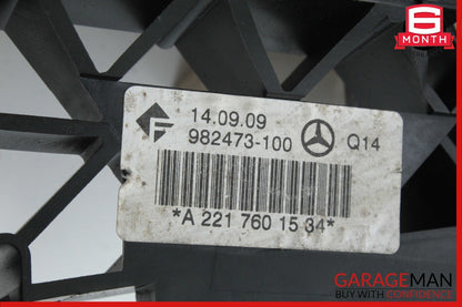 07-13 Mercedes W221 S550 Rear Left Driver Side Exterior Door Handle Black OEM