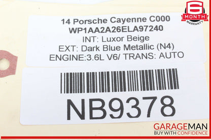11-18 Porsche Cayenne 958 Rear Left Driver Side Lower Control Arm OEM