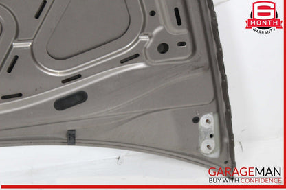 03-10 Porsche Cayenne 955 957 Front Hood Bonnet Lid Panel Cover Gray OEM
