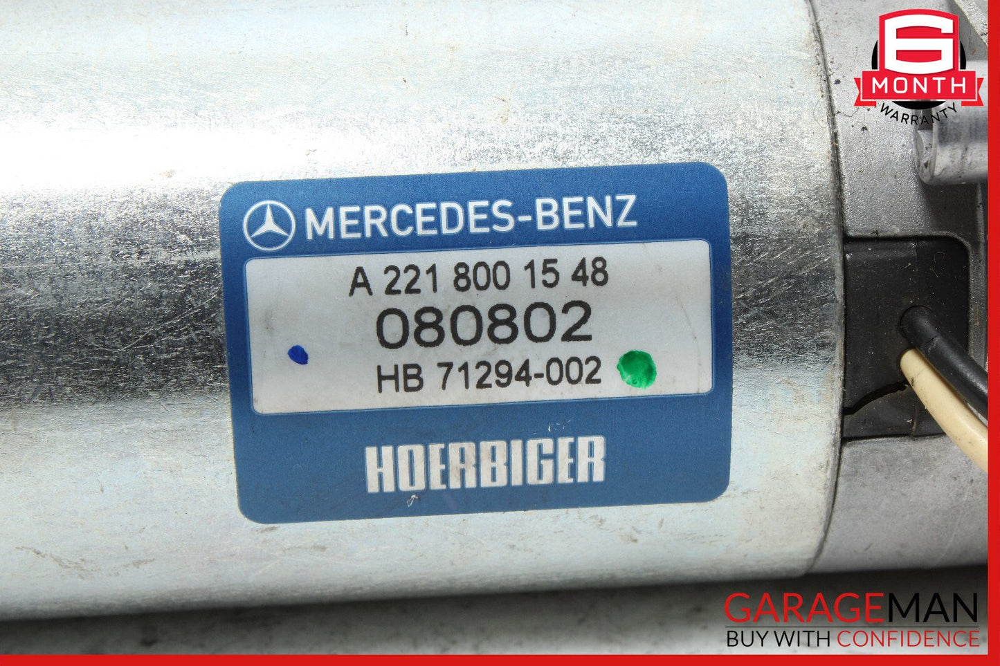 07-13 Mercedes W221 S550 S600 Trunk Lid Locking Hydraulic Pull Down Pump OEM