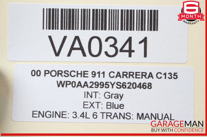97-05 Porsche Carrera 911 996 Boxster 986 Front Right Exterior Door Handle OEM