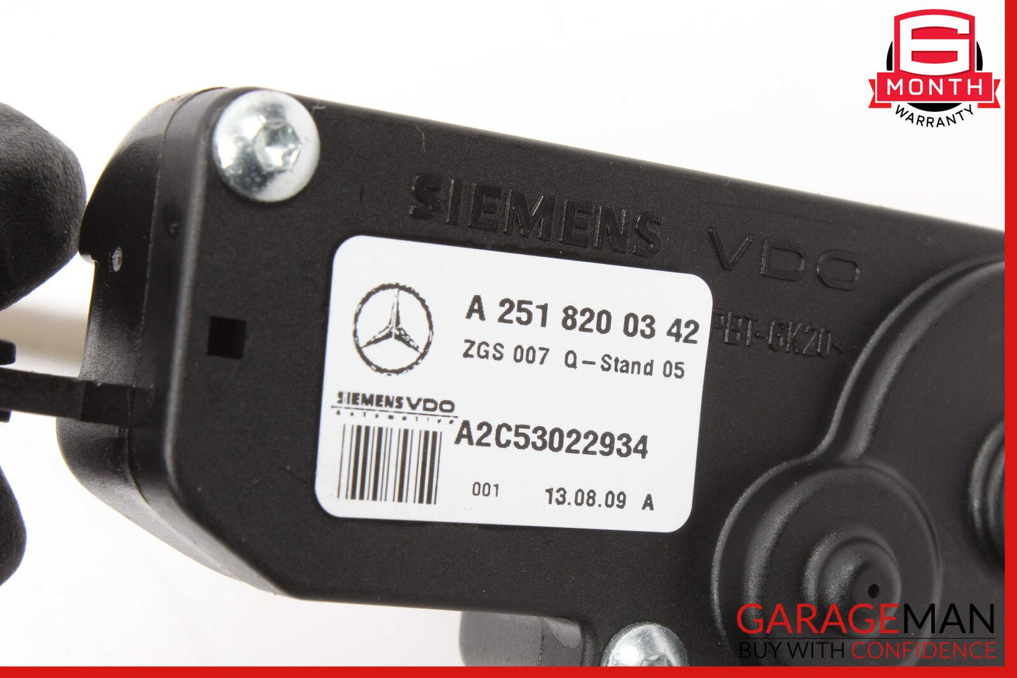 06-12 Mercedes ML500 GL450 GL350 Rear Right Passenger Quarter Glass Window Motor