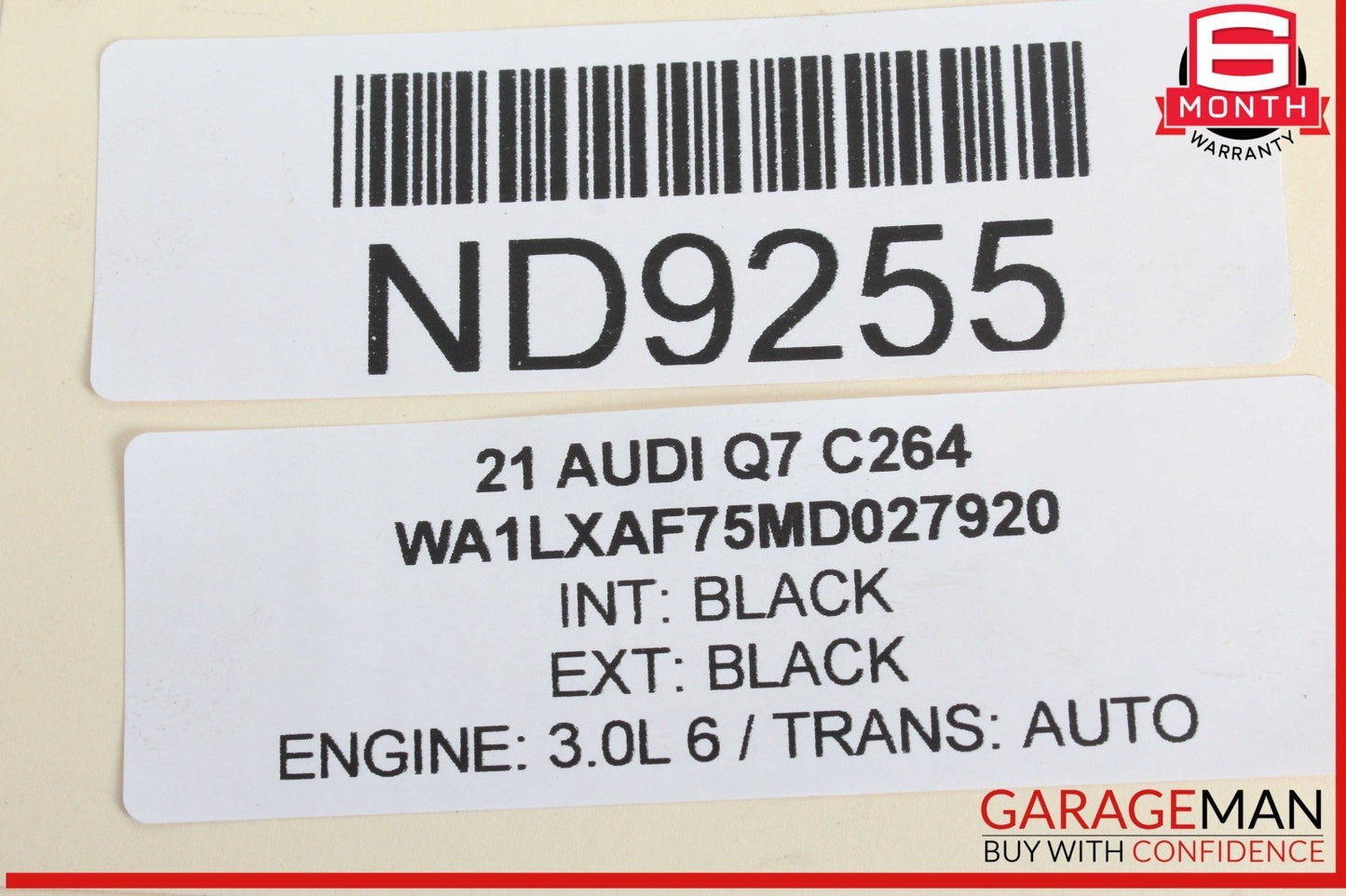 17-24 Audi Q7 S5 Engine Turbo Charger Turbocharger Assembly 06M145689M OEM