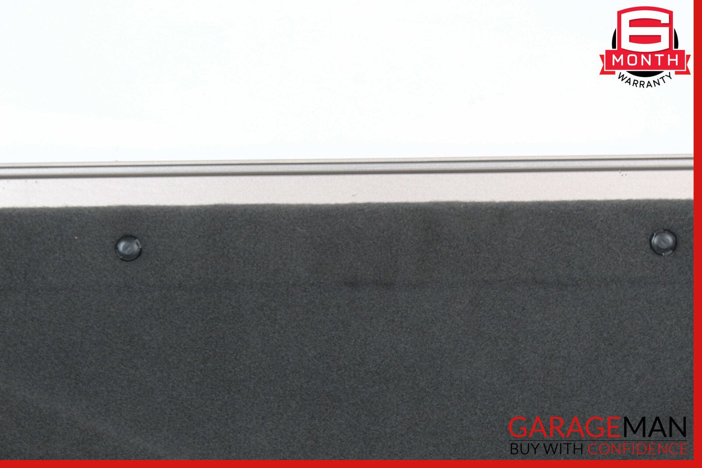 04-09 Cadillac XLR Convertible Rear Folding Top Compartment Panel OEM