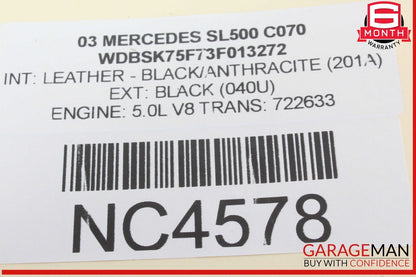 Mercedes-Benz Unknown A2305454432, A2305451932, A2305452332, A2305453832, A2305450201, A2305454632, A0265453232, A2305450832, A2305454832, A2305403150, A2305401550, A2305403450, A0005405150 OEM