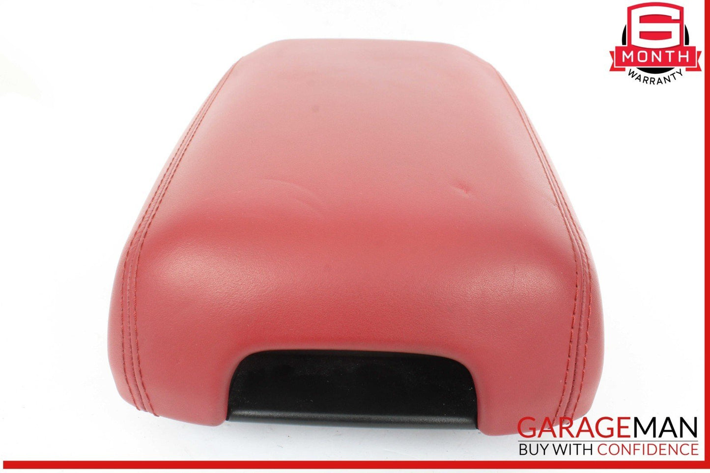 19-24 Porsche Macan 95B Front Center Console Armrest Arm Rest Red OEM