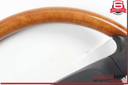 03-10 Bentley Continental GTC Front Left Driver Side Steering Wheel Wood OEM