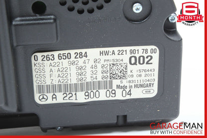 10-14 Mercedes W221 S550 Speedometer Odometer Instrument Cluster Gauge OEM