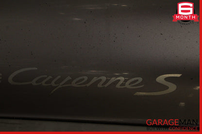 03-06 Porsche Cayenne 955 Front Right Passenger Side Exterior Door Shell Gray