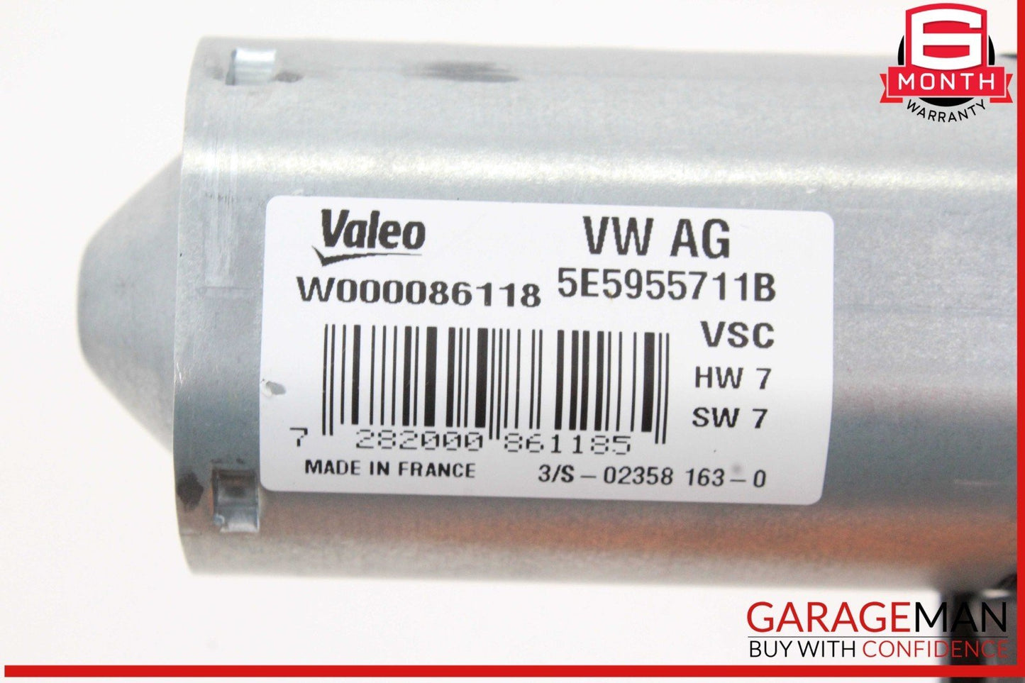 19-24 Audi Q3 Rear Window Wiper Motor 5E5955711B OEM