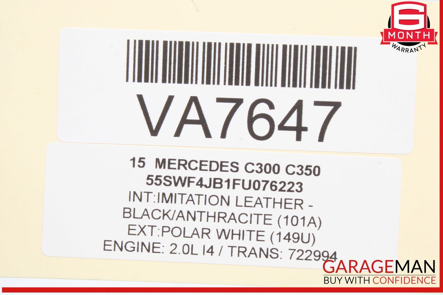 15-19 Mercedes W205 C300 C350 GLC300 TCU Transmission Control Module TCM OEM