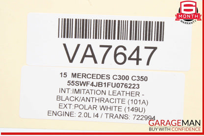 15-19 Mercedes W205 C300 C350 GLC300 TCU Transmission Control Module TCM OEM