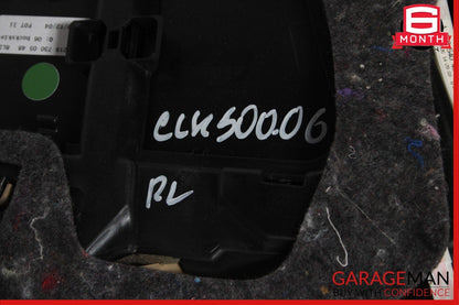 06-11 Mercedes W219 CLS500 CLS550 Rear Left Interior Door Panel Cover Brown