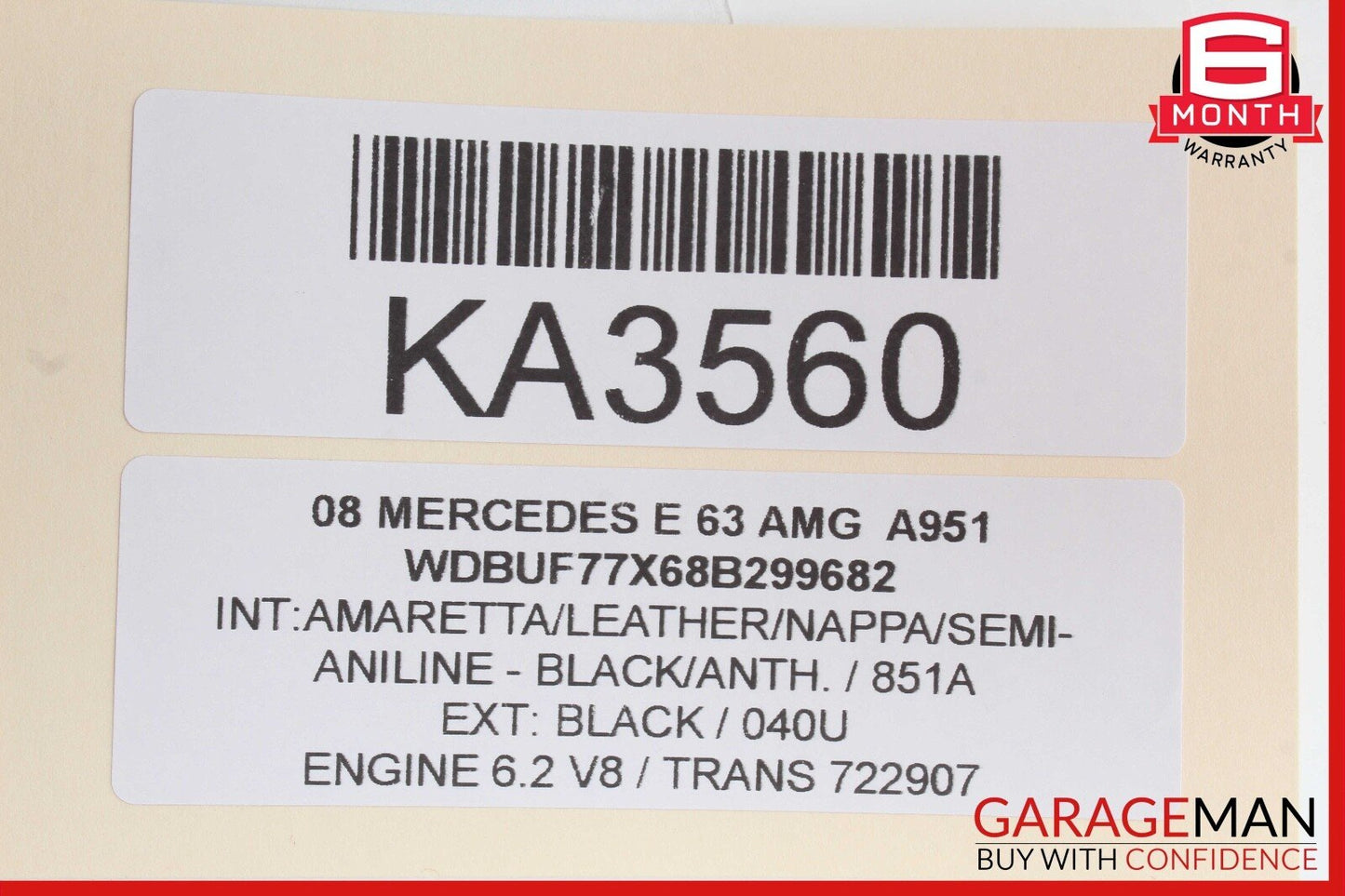 Mercedes W211 E63 AMG ML350 R320 Sirius Satellite Radio Receiver Module OEM