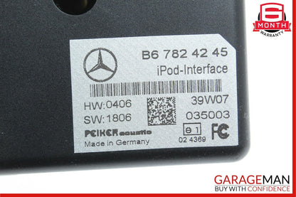 07-09 Mercedes W221 S550 CL65 AMG Ipod Interface Control Module B67824245 OEM