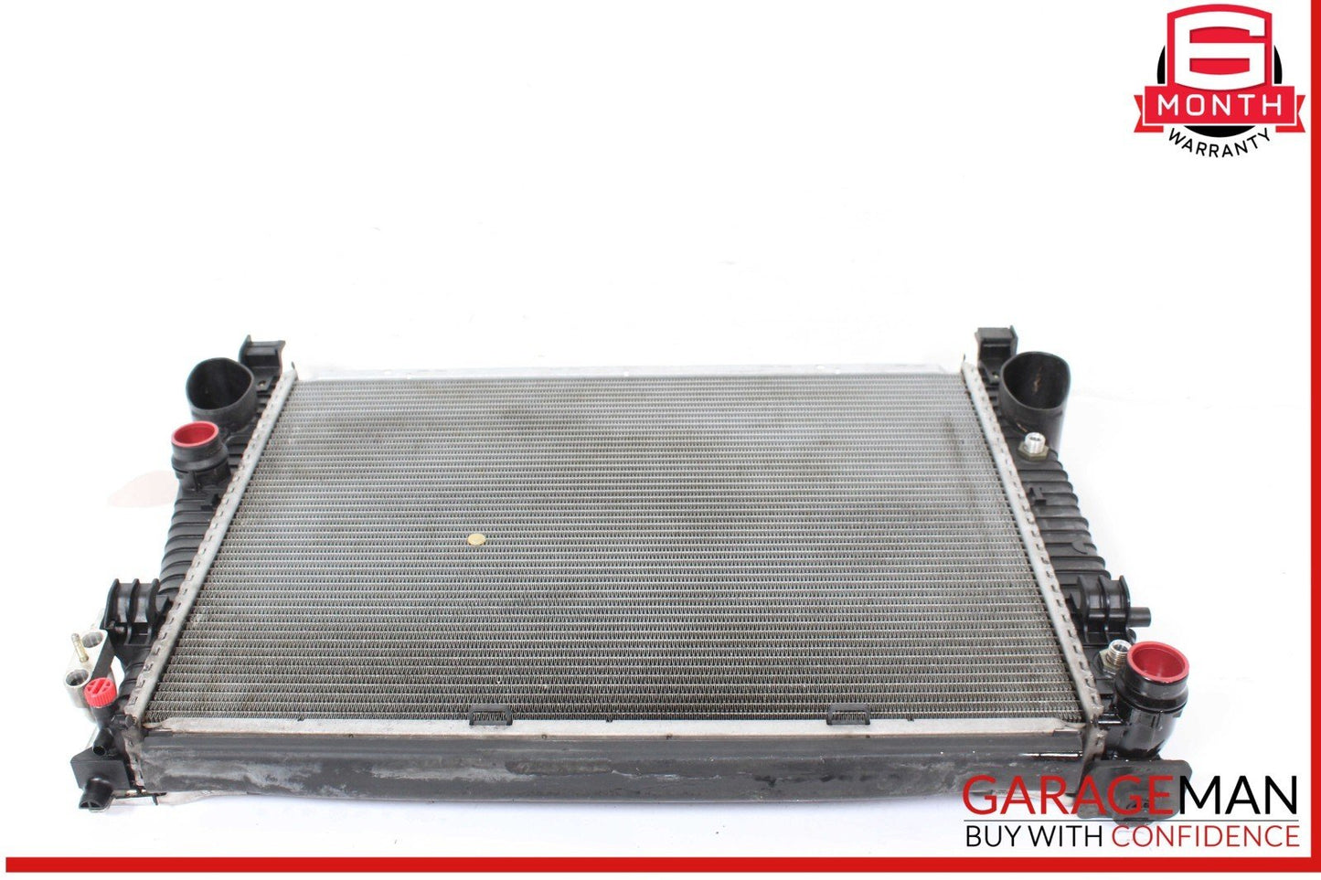 03-08 Mercedes R230 SL500 Engine Radiator A/C AC Air Condenser Oil Cooler Assy